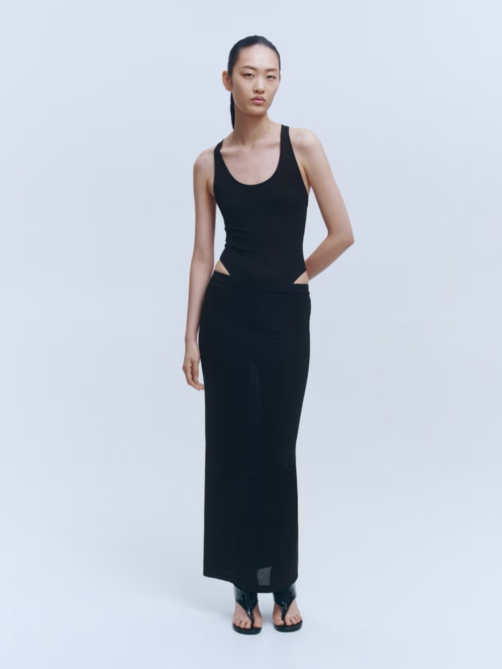 WARDROBE.NYC H&M Sheer skirt
